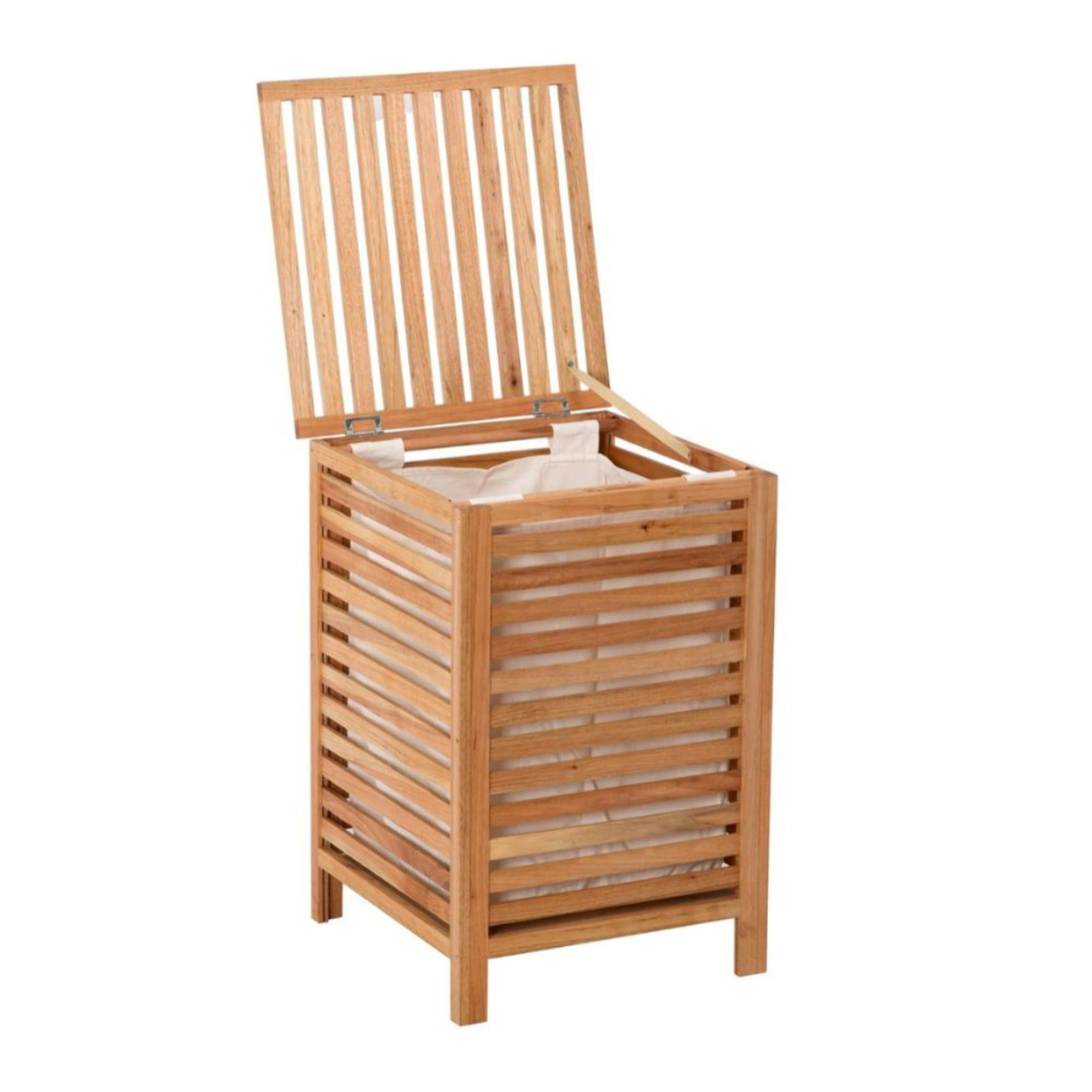 Panier à linge Naturel Home 45x65x45 cm, bois  (HOMEKOS1)