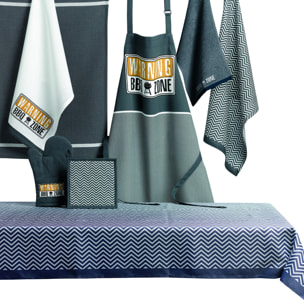 Tablier imprimé Coton Bbq Zone