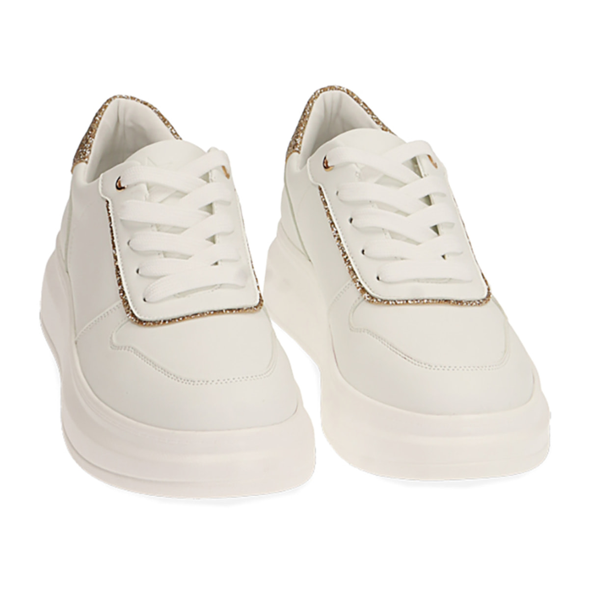 Sneakers bianche glitter