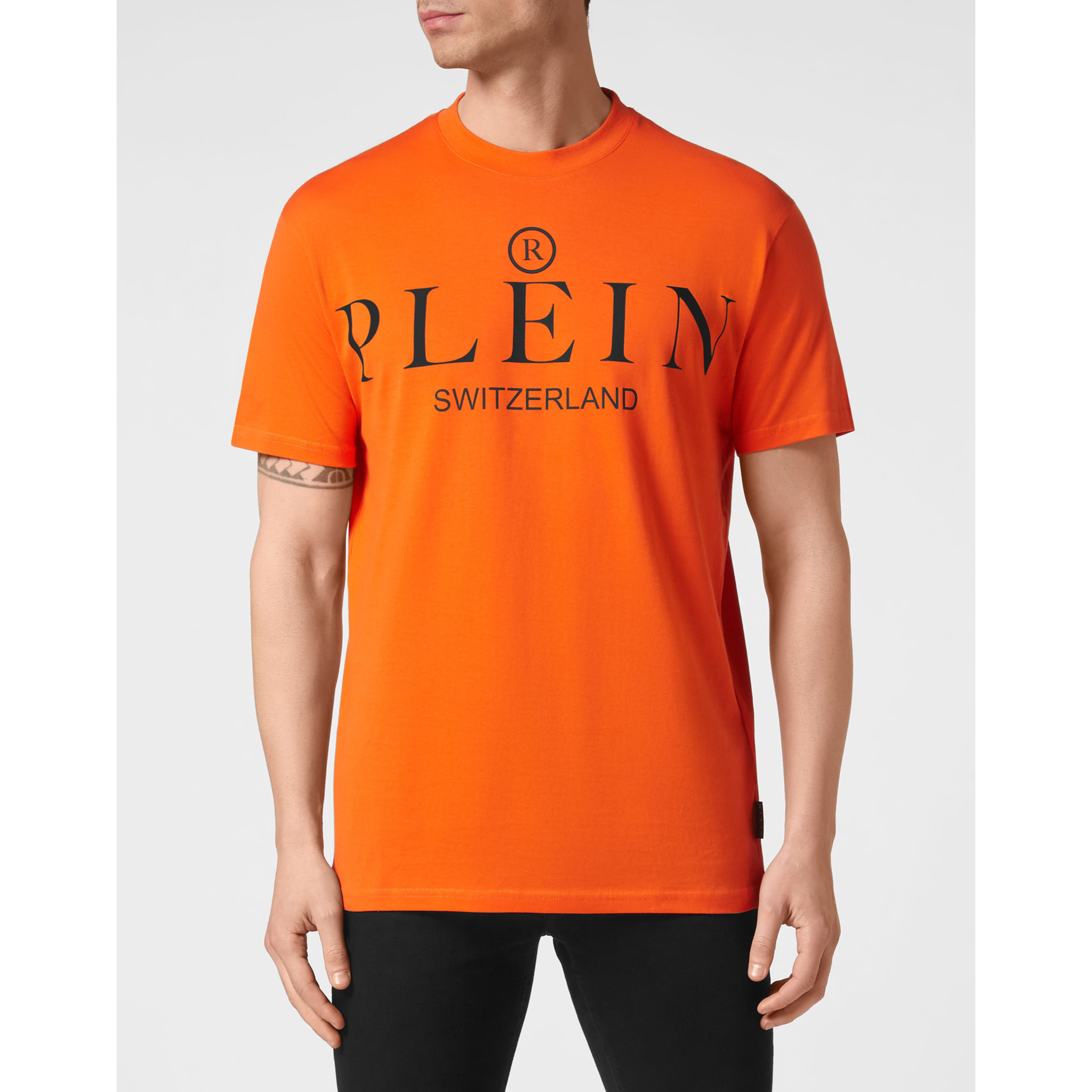 PHILIPP PLEIN T-Shirt Round Neck ICONIC PLEIN