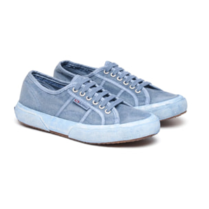 Superga - Uomo Donna Blu - 2750 COTTON DYED