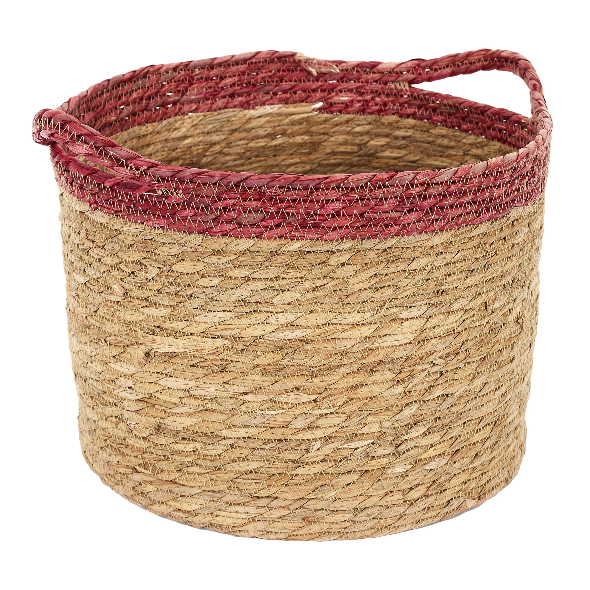 Panier Tresse Bicolore X3