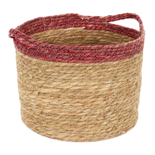 Panier Tresse Bicolore X3