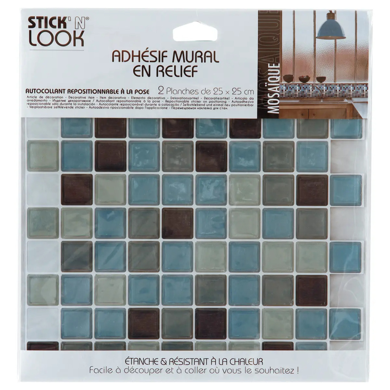 Sticker carrelage carré