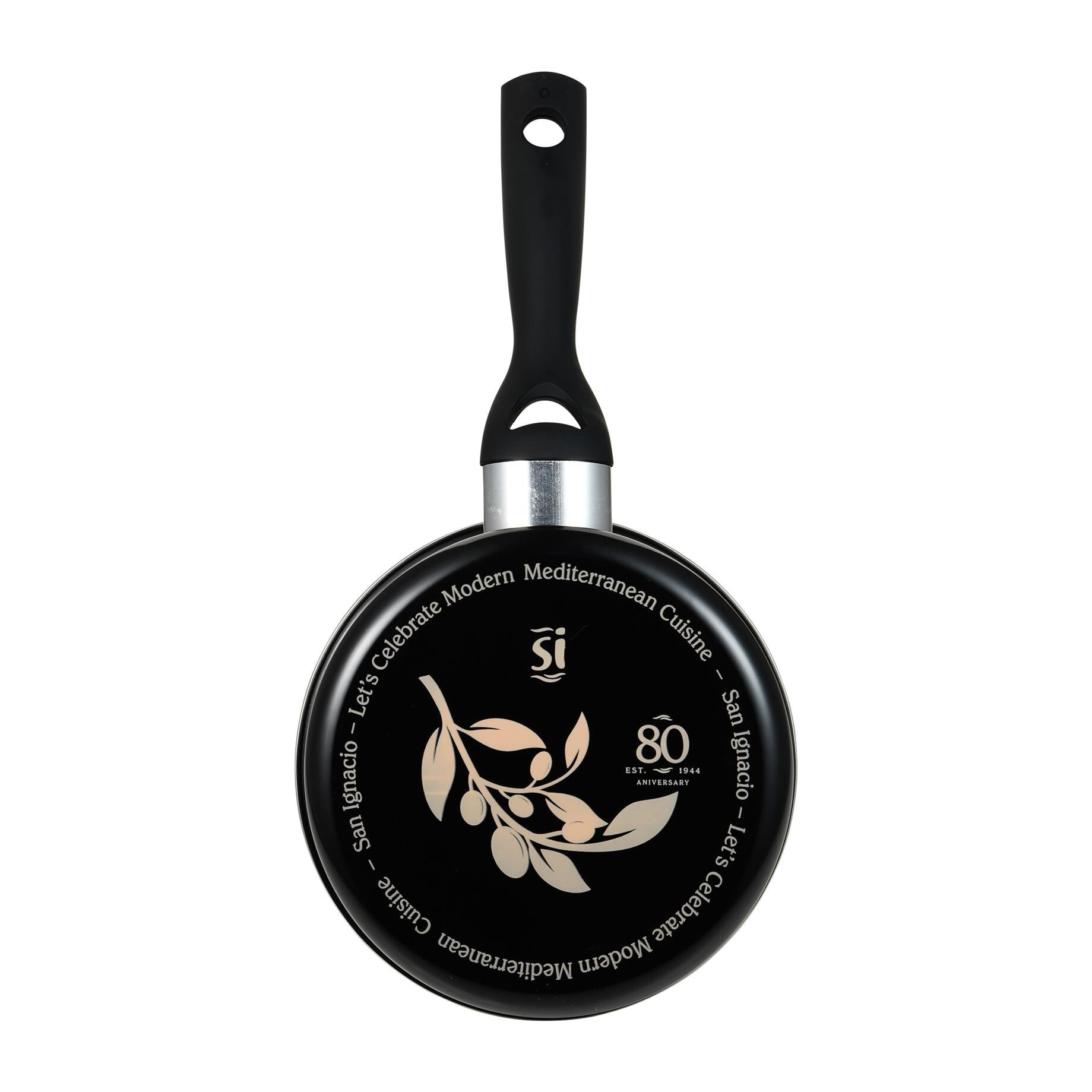 Cazo ø16 cm acero al carbono en color negro, antiadherente y resistente expert barcelona san ignacio