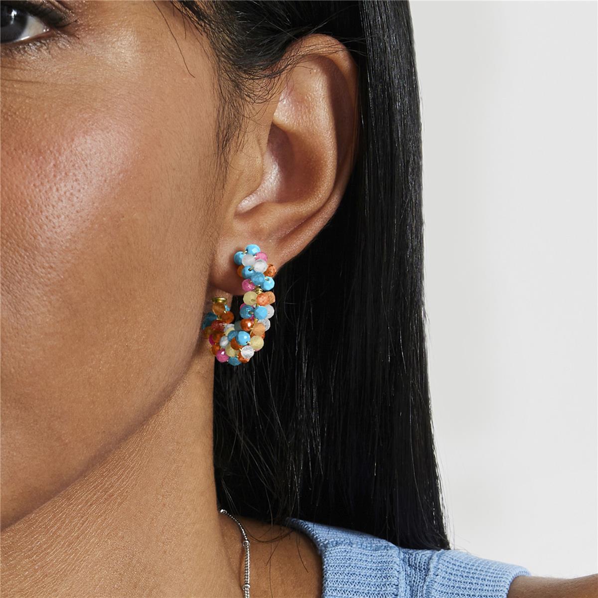 Pendientes Lux by Lux acabados oro 18k