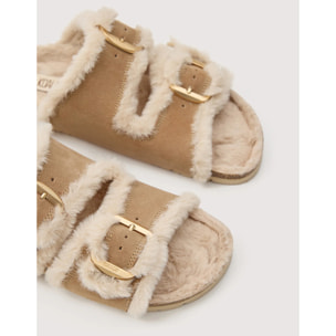 Sandalia Serraje Bio con Borreguito - Tempest