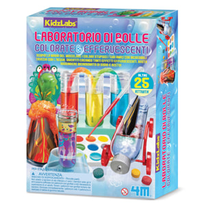 Laboratorio di Bolle Colorate e Effervescenti