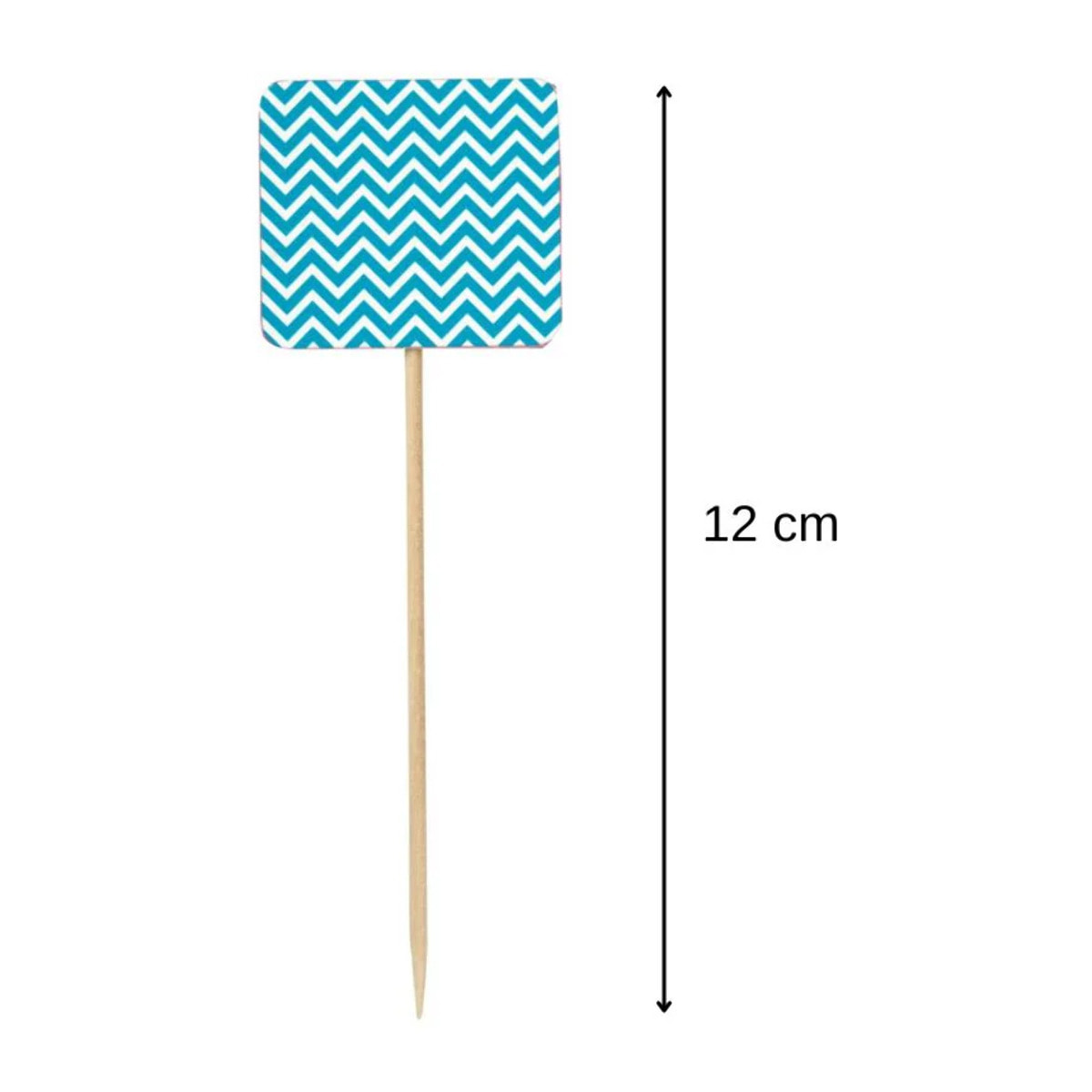 Lot de 50 cure-dents avec drapeau pour apéritif Fackelmann Nature