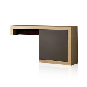 Módulo bajo Nuka 1 puerta Cambria - Grafito