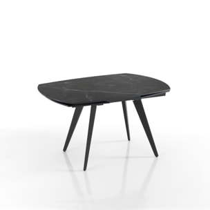 Tomasucci Table extensible LUKA 2 Noir