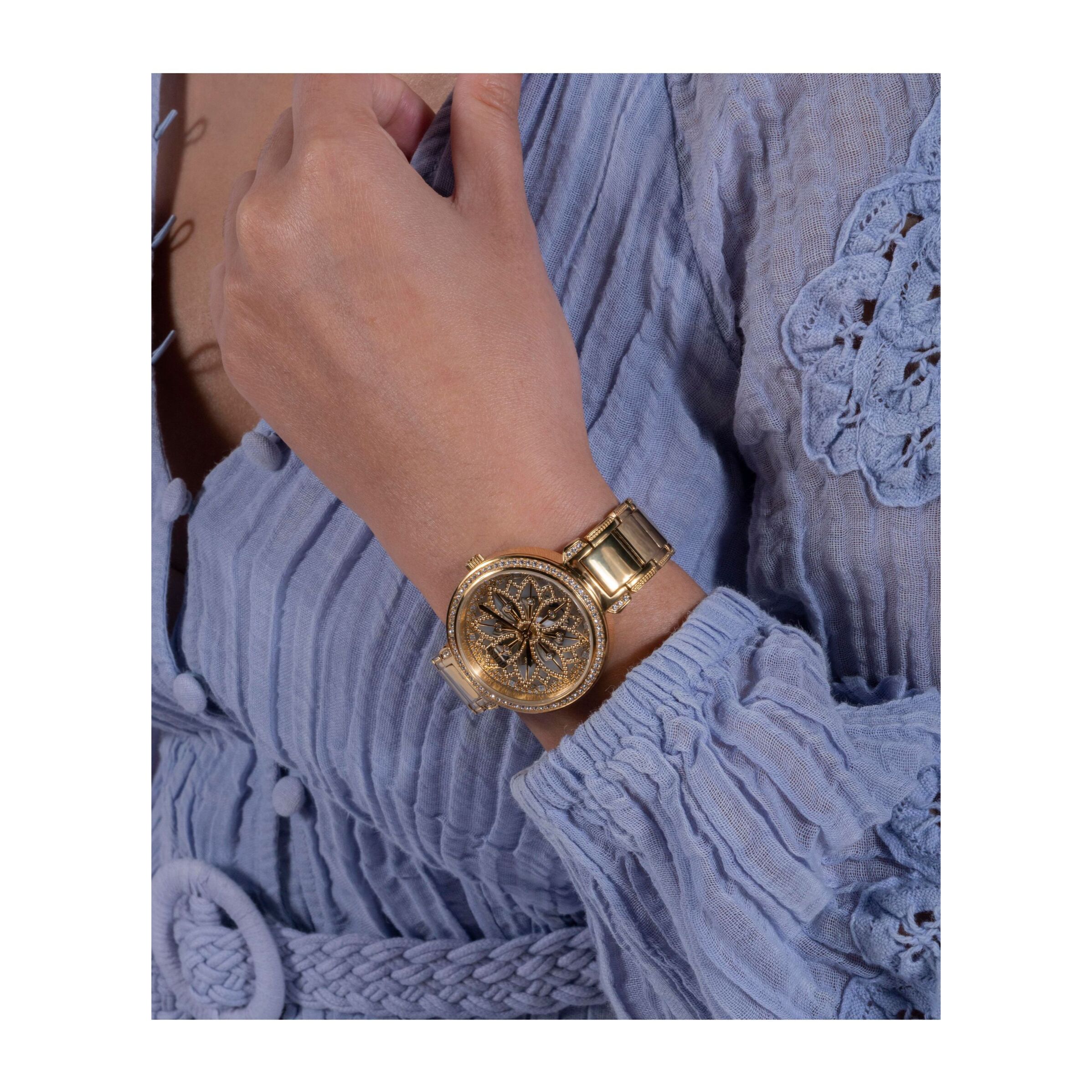 Guess Reloj Analógico De Cuarzo. Gt Lily