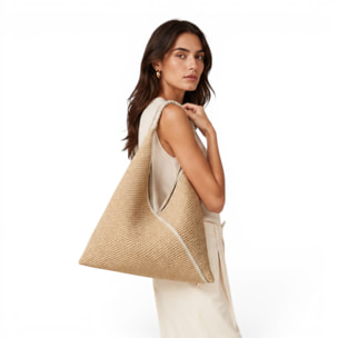 Borsa a spalla Cheval Firenze Broke S/S Beige