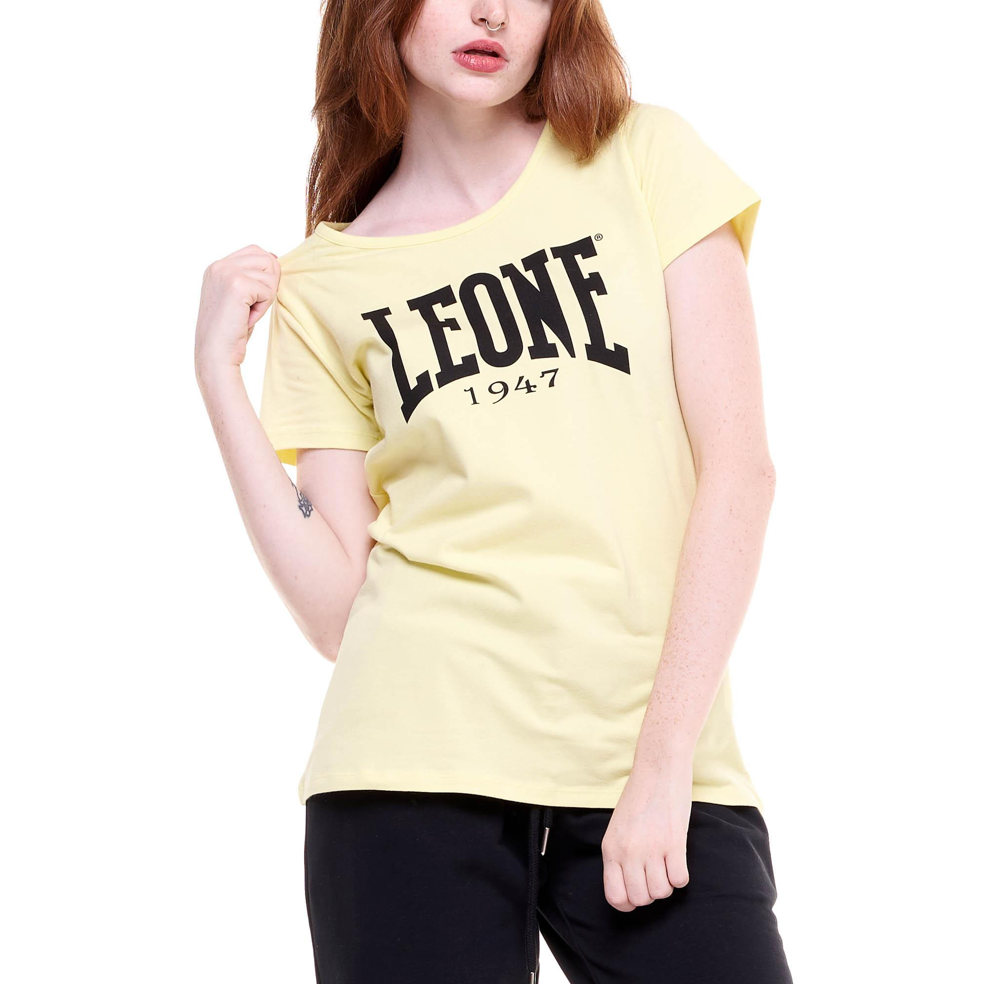 T-shirt da donna maniche corte logo grande Welcome Back