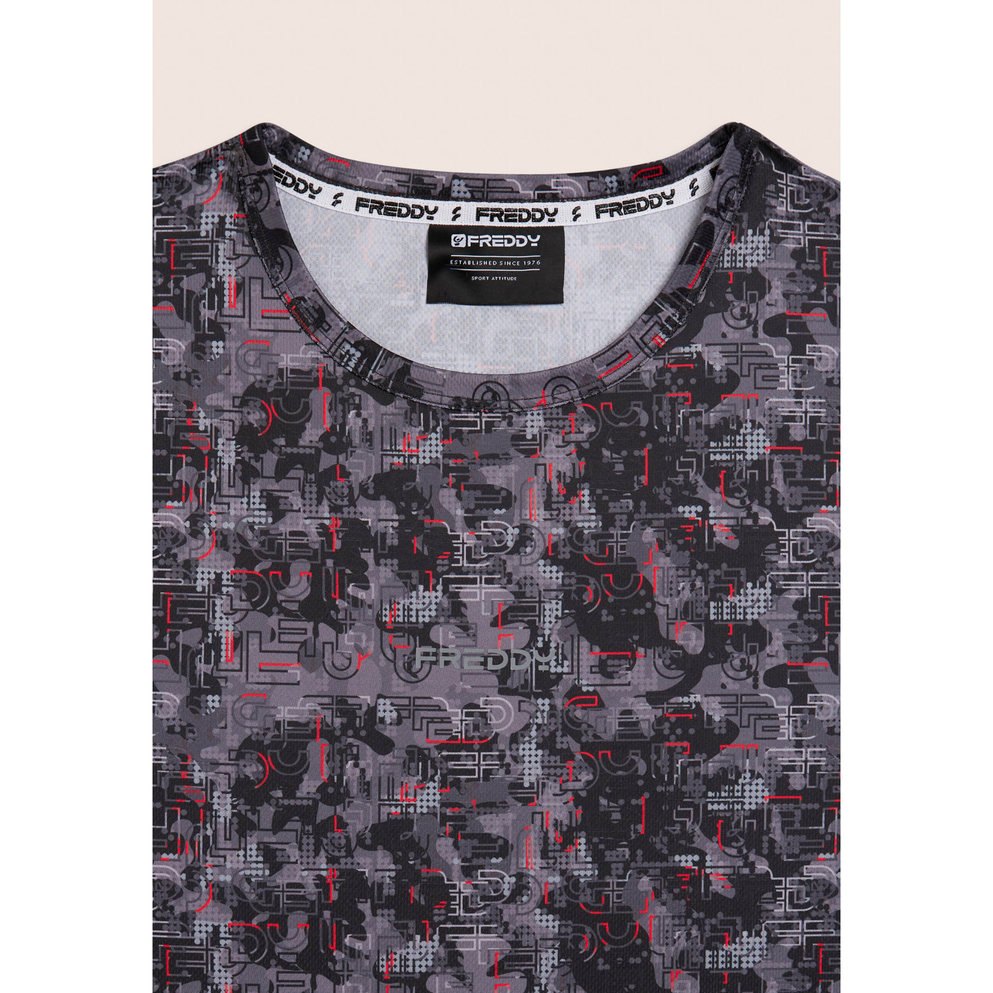 Canotta uomo tecnica con grafica logo