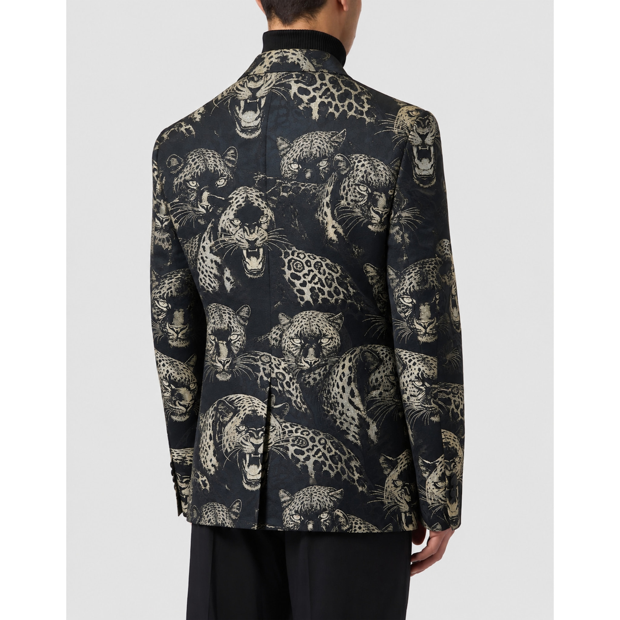PHILIPP PLEIN Blazer LEOPARD