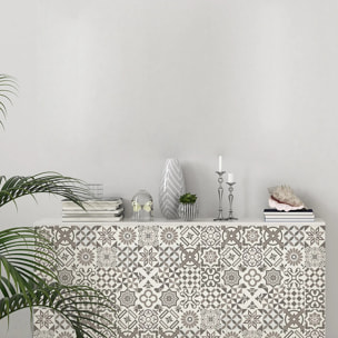 Sticker carrelage - Ambiance Sticker - 60 CARREAUX DE CIMENT MEUBLE AUTHENTIQUES NIHNA - 20x20cm