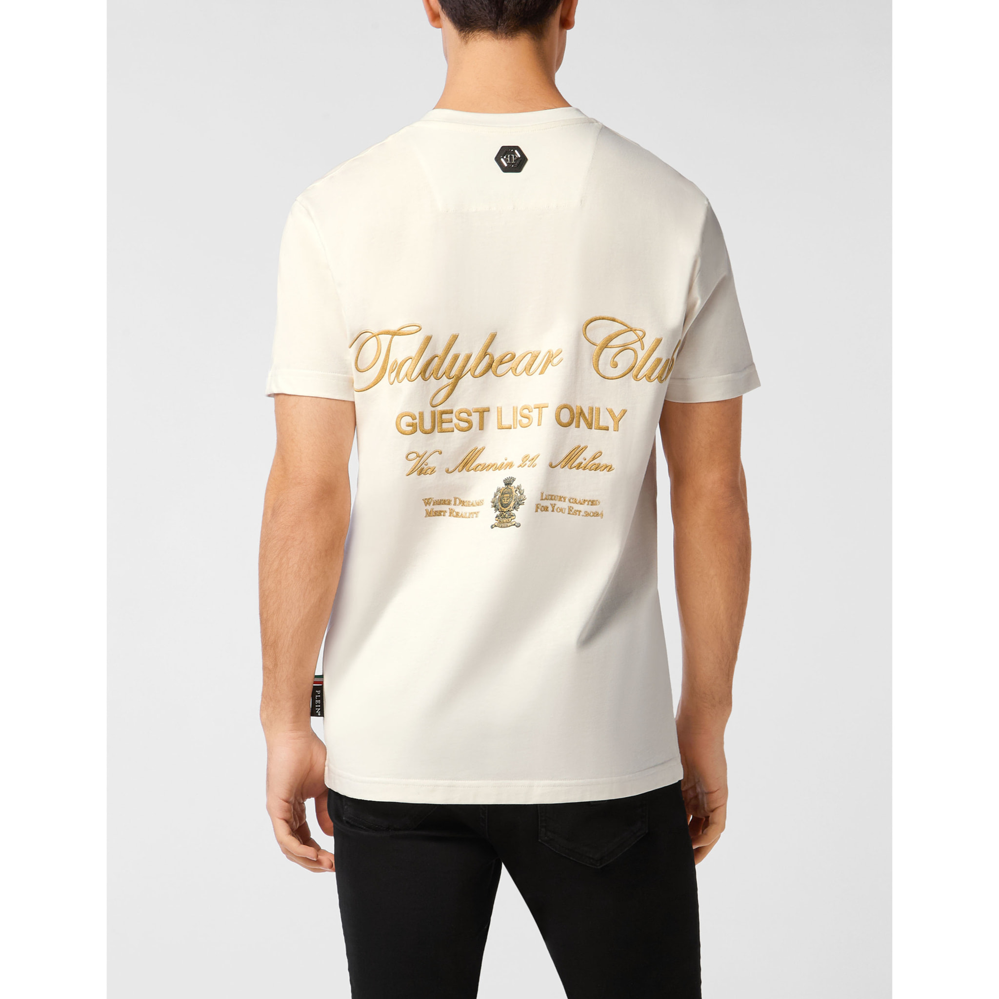 PHILIPP PLEIN T-Shirt Round Neck Ss TEDDY