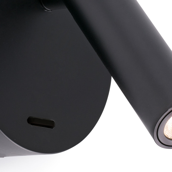 BOC Aplique lector negro