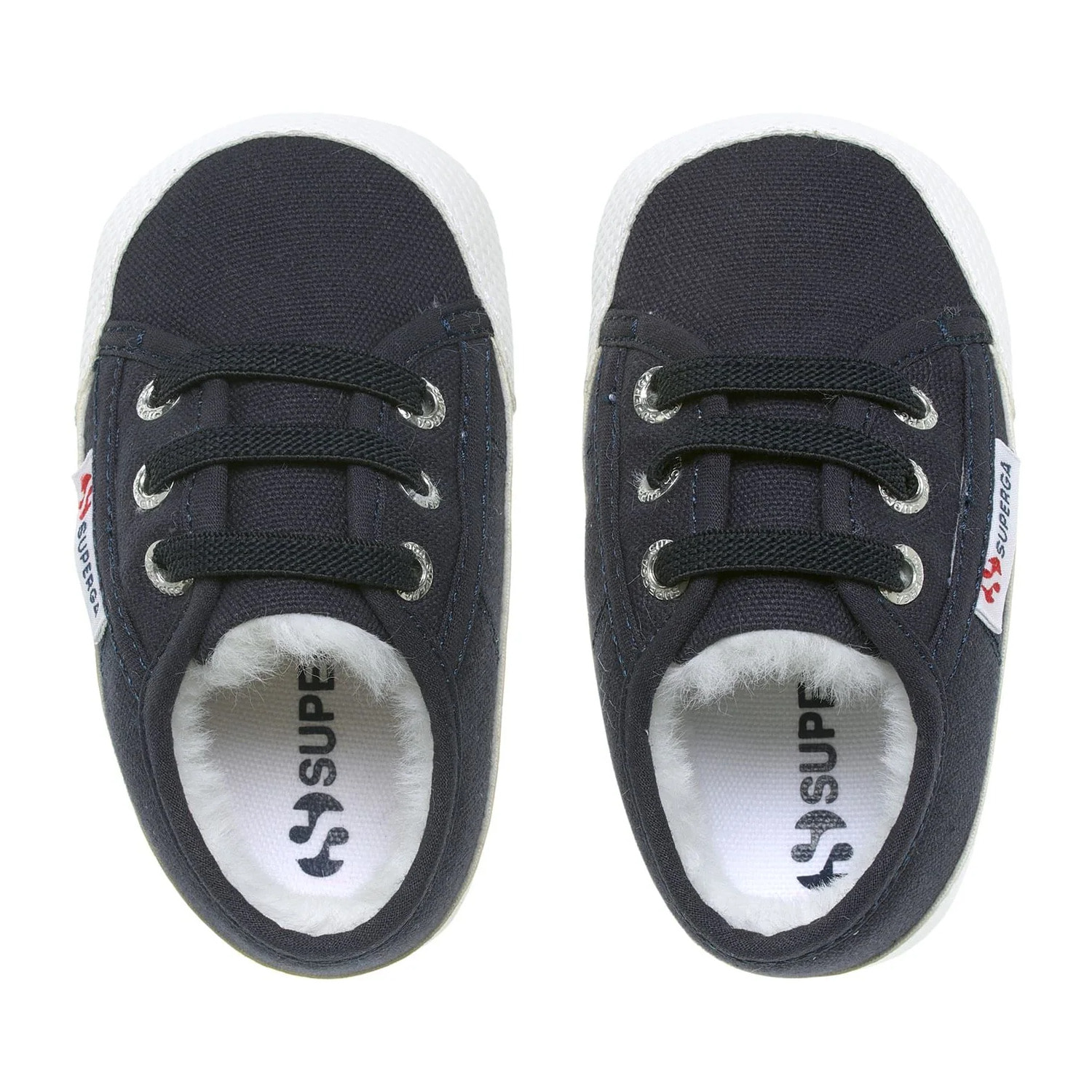 Sneakers Superga Bambino/a Blu 4006 Baby Ecofur