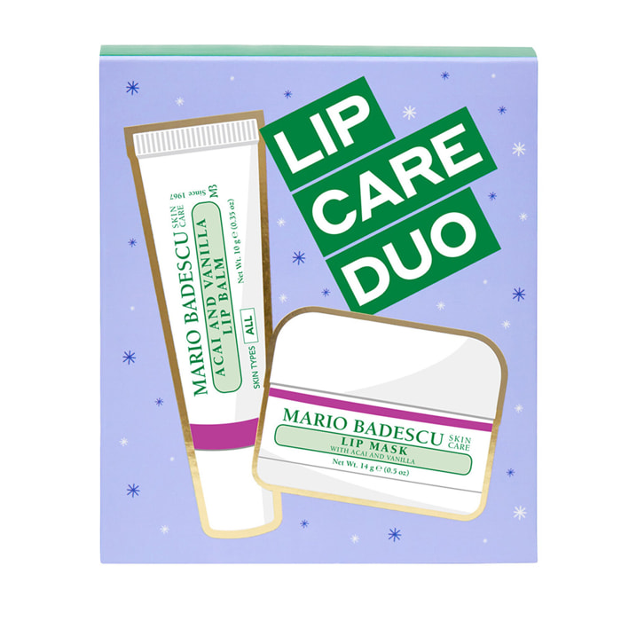 Lip Care Duo - Coffret Baume à Lèvres + Masque Pour Les Lèvres