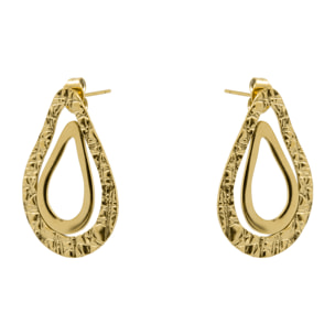 Pendientes Damil acabado oro amarillo 18k