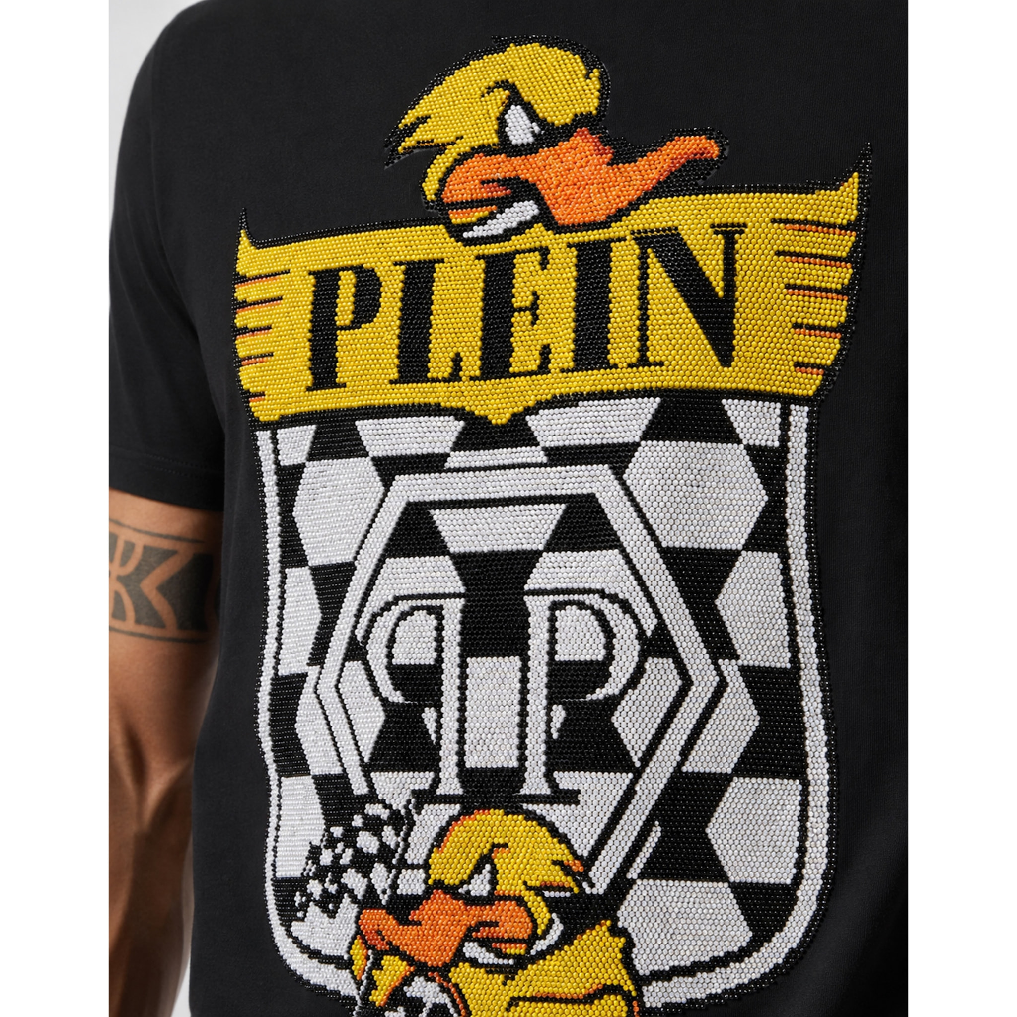 PHILIPP PLEIN T-shirt girocollo a maniche corte DUCK