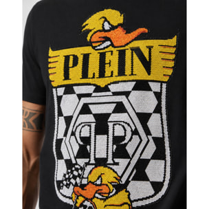 PHILIPP PLEIN T-shirt girocollo a maniche corte DUCK