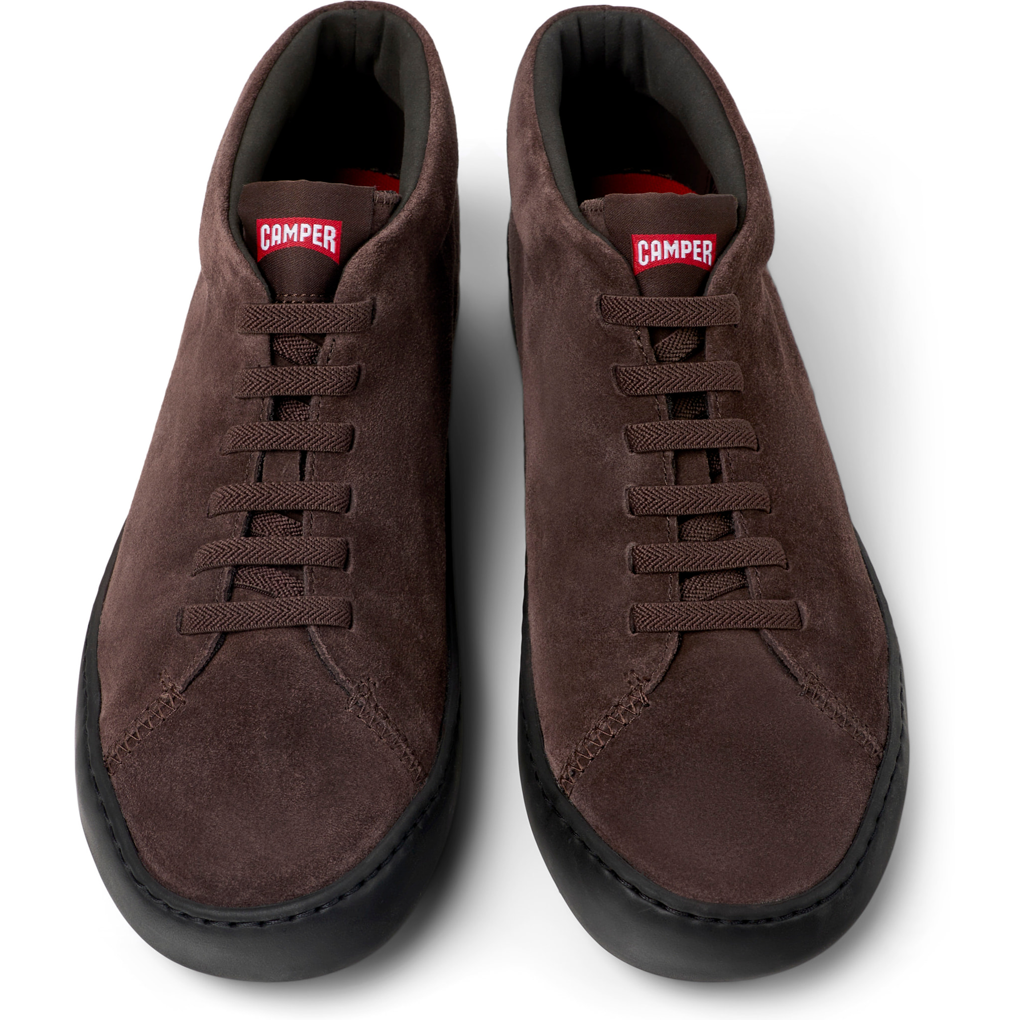 Zapatillas - CAMPER Peu Touring - Marron - Piel de ante