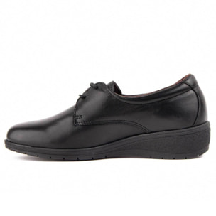 Oxford De Cuña - Negro - Altura: 4 Cm