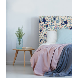 Tête de lit Simone | Coloris Bleu | Largeur au choix