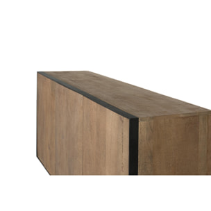 Aparador de Madera de Mango Estilo Industrial Moderno