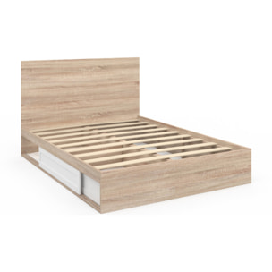 Lit Orem 140x190cm tiroir coulissant