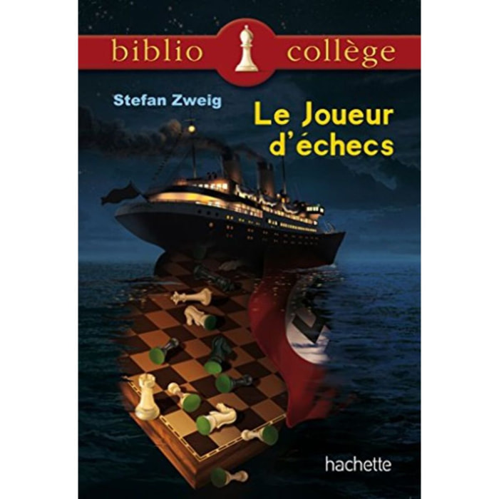 Zweig, Stefan | Bibliocollège - Le joueur d'échecs, Stefan Zweig | Livre d'occasion