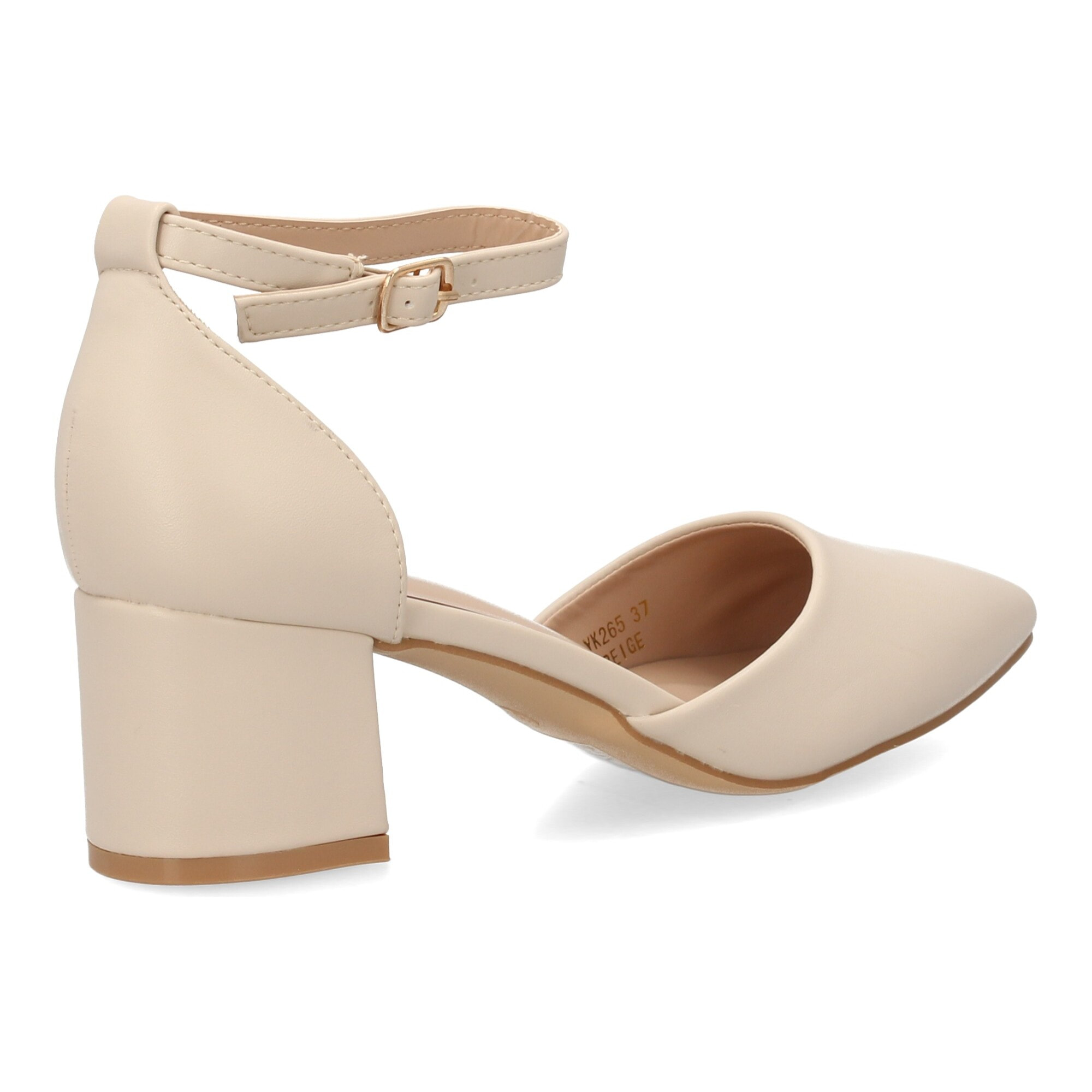 Zapato tacón cómodo elegante para mujer