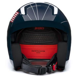 Caschi Briko Uomo Donna Blu Vulcano 2.0 Usa