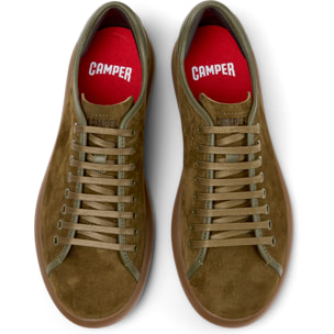 Zapatillas - CAMPER Pelotas Soller - Verde - Cuero nobuk