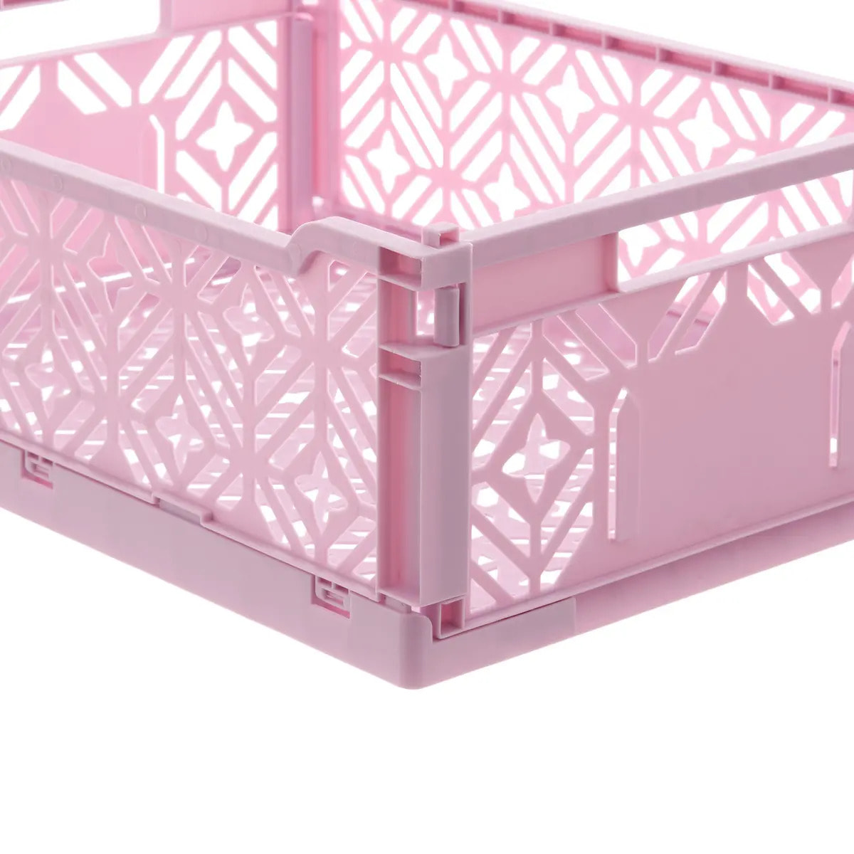 Cagette pliable Arry 40x30cm lilas