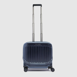 Piquadro Cartella trolley per PC e iPad®Pro 12,9” con TSA con porte USB e USB Type C, fodera rimovibile