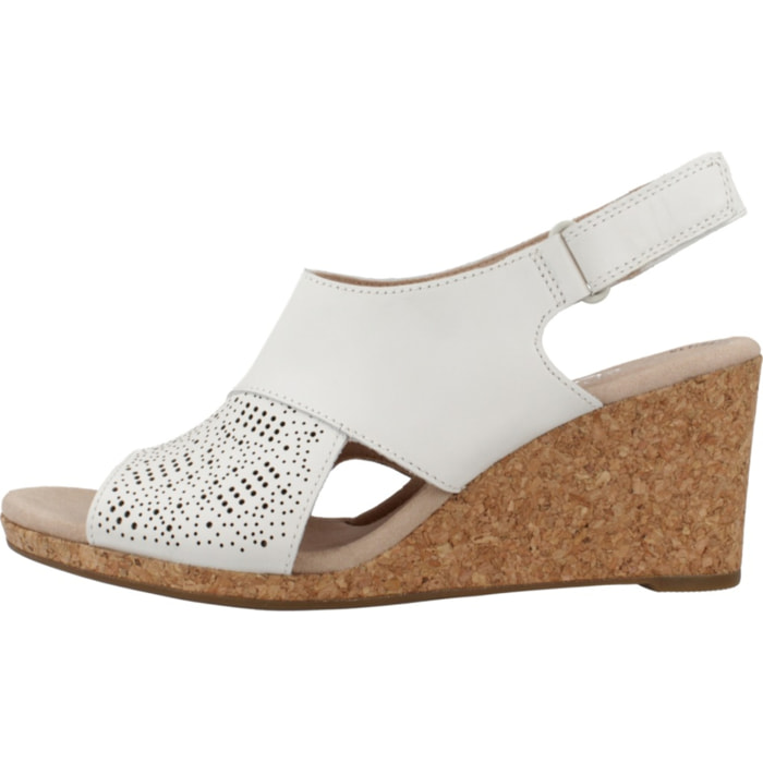 Sandalias Mujer de la marca CLARKS  modelo LAFLEY JOY White