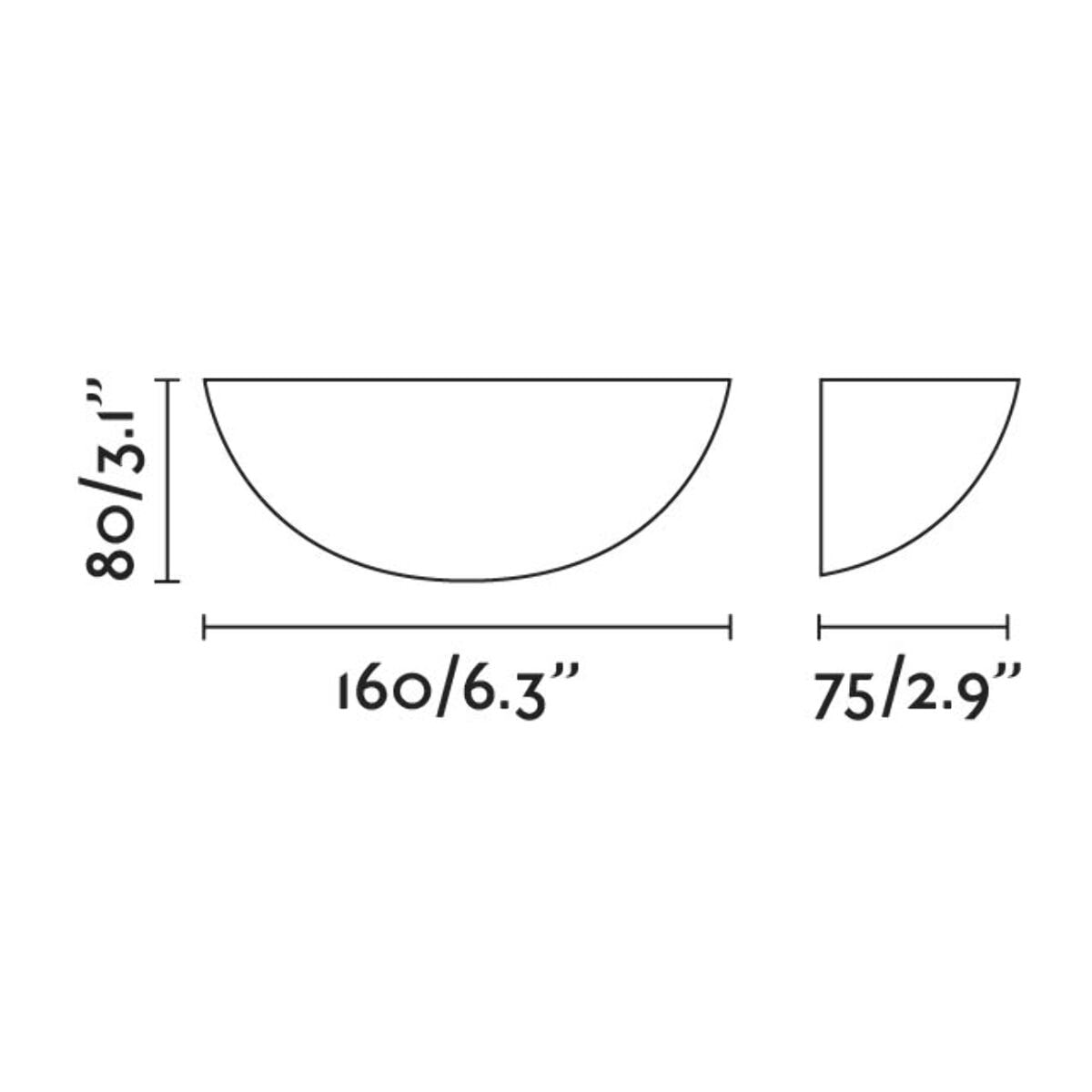 COVE Lampe applique blanc