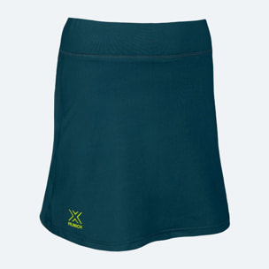 WOMAN BASIC SKIRT TOUR PETROLEUM