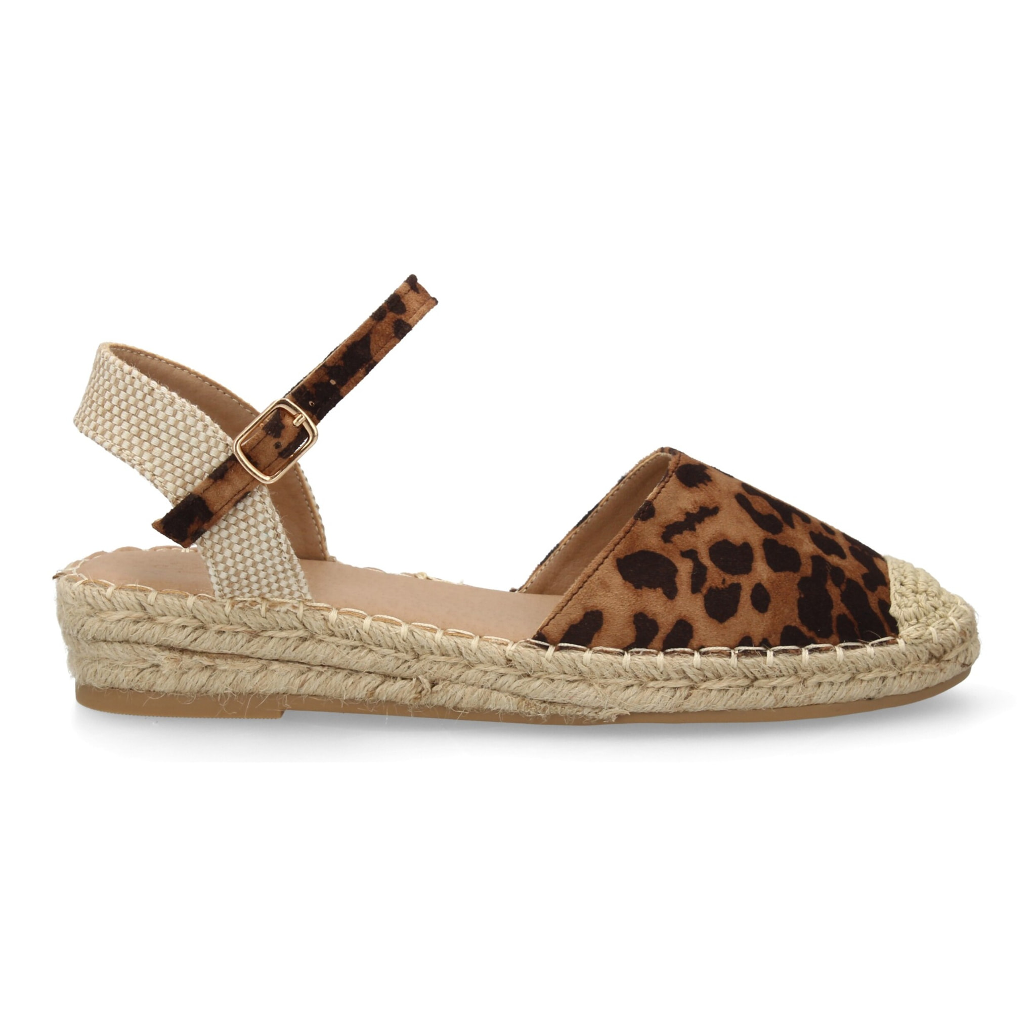 Alpargata mujer yute comoda cierre de hebilla