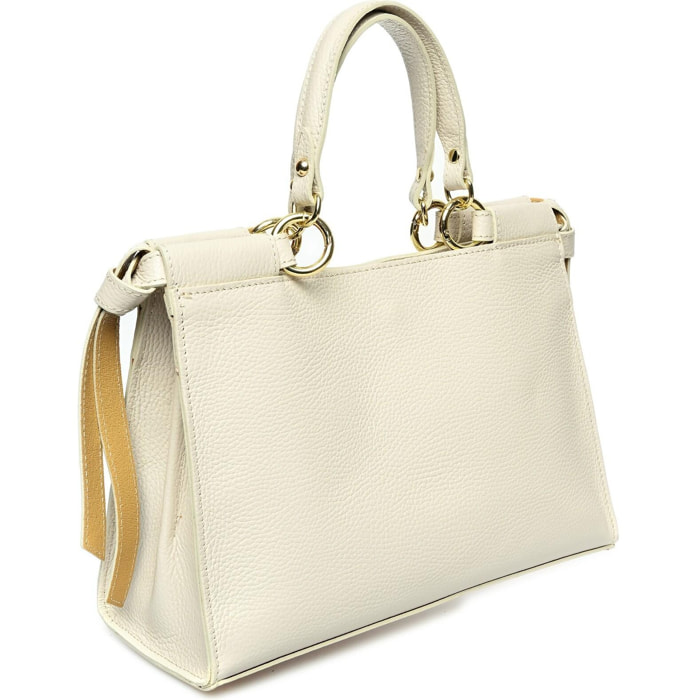 Borsa a mano Isabella Rhea Beige