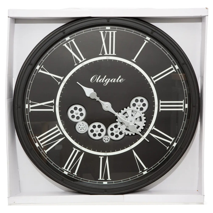 Horloge "Loann" noire D76 cm