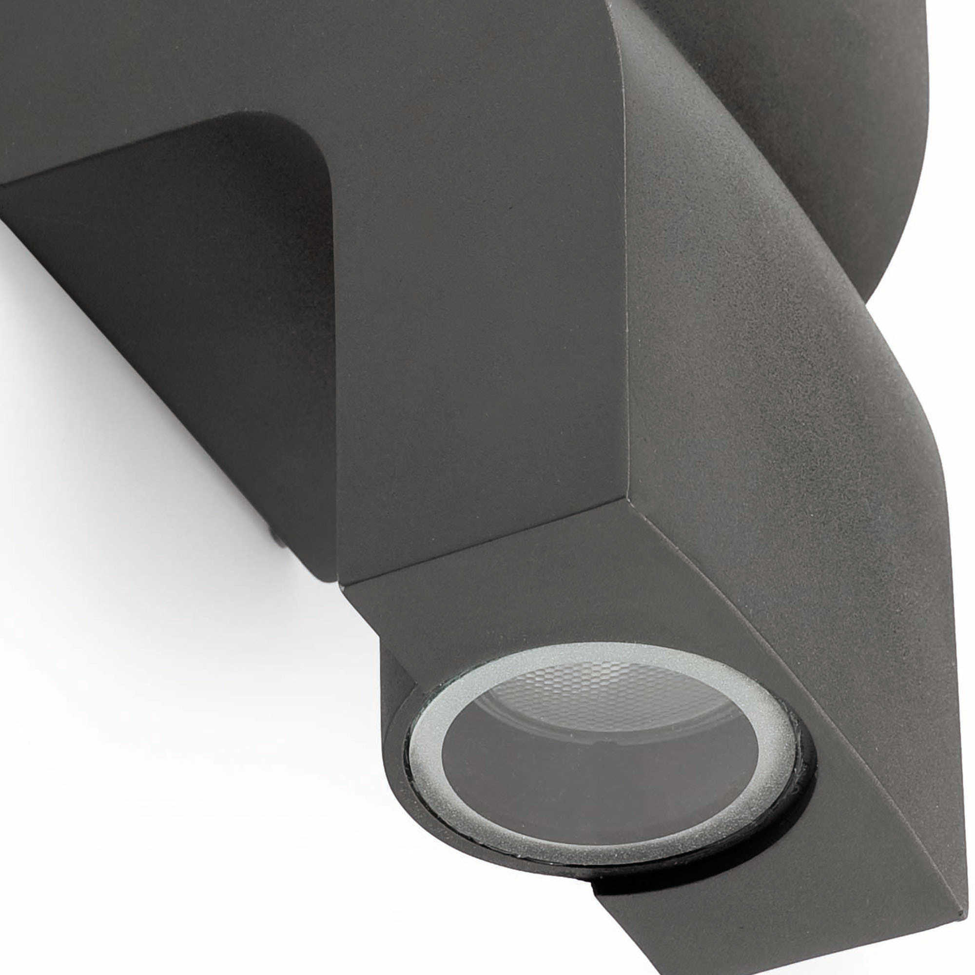 KLAMP Lampe applique gris foncé 2L