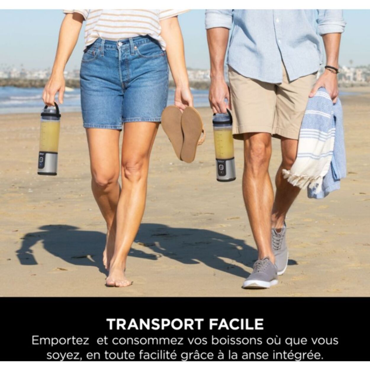 Blender NINJA blast BC151EUBK noir sans fil