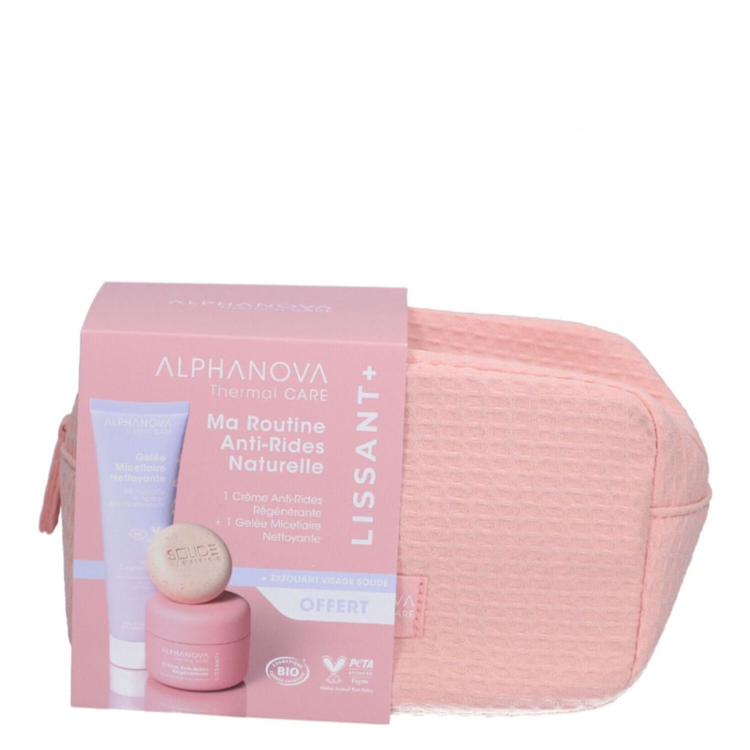 Lissant + - Coffret Gelée Micellaire Nettoyante 150 ml + 2 Produits