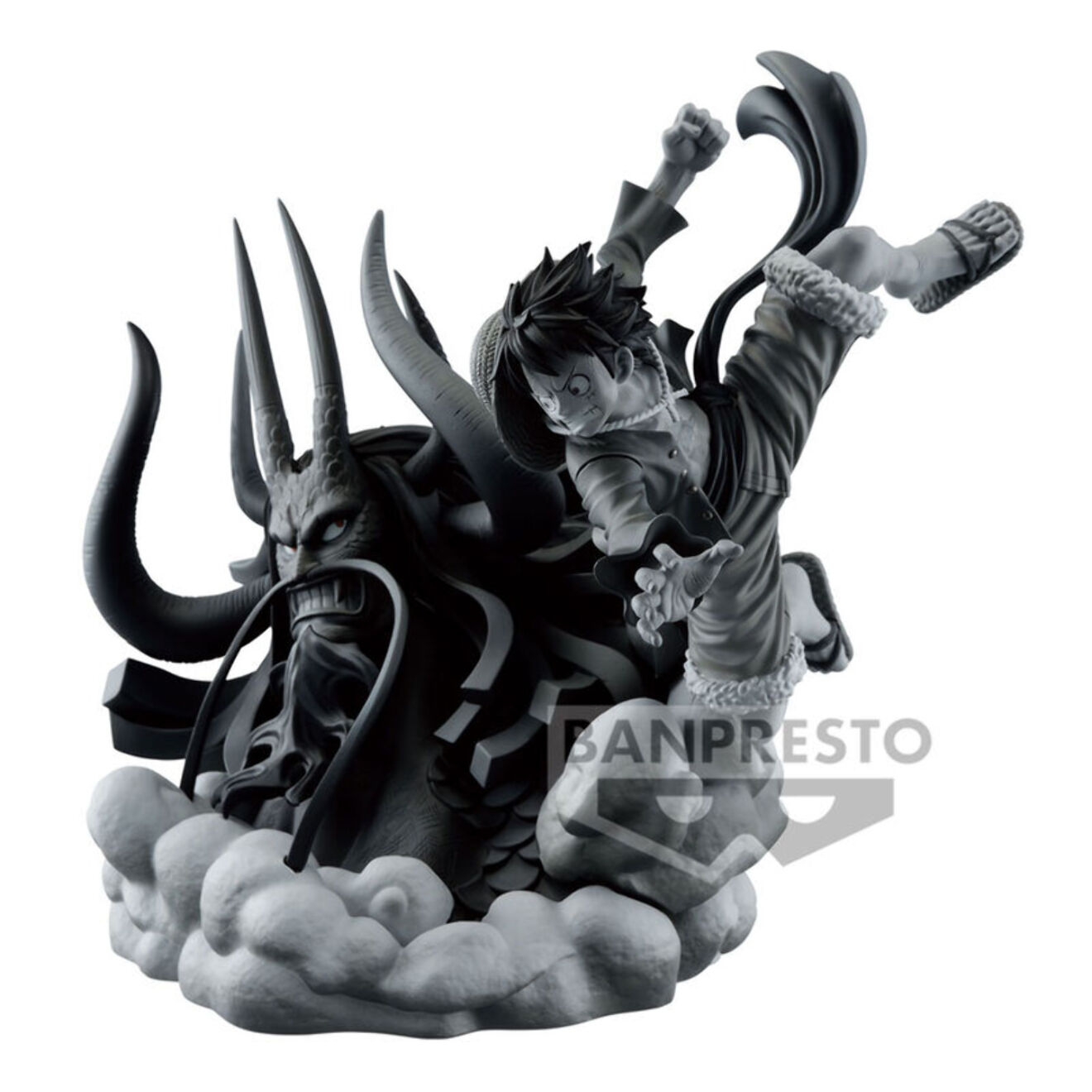 One Piece Dioramatic The Brush Tones D Luffy Monkey Figura 20cm Banpresto