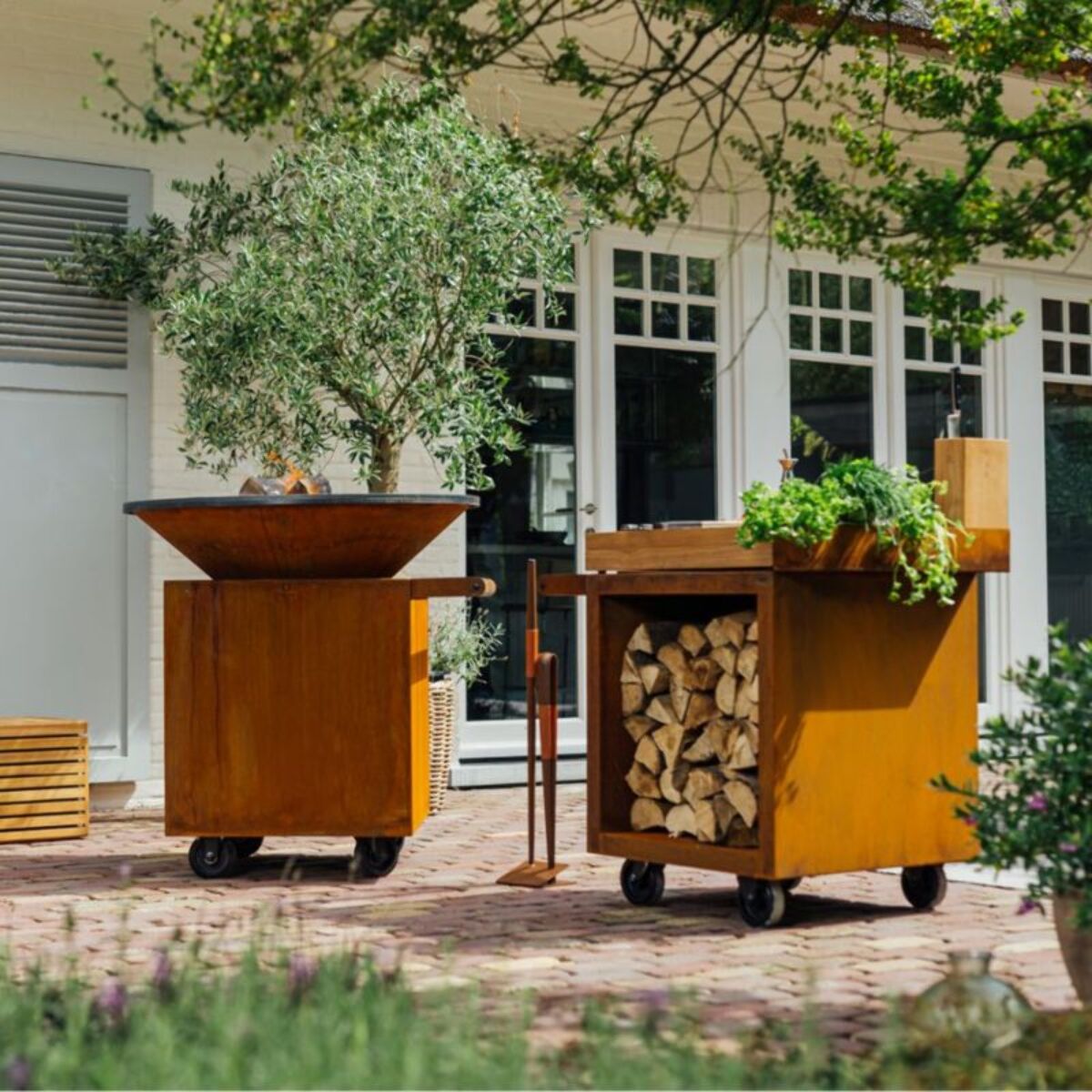 Brasero OFYR Classic Corten 100 Pro OC2C100